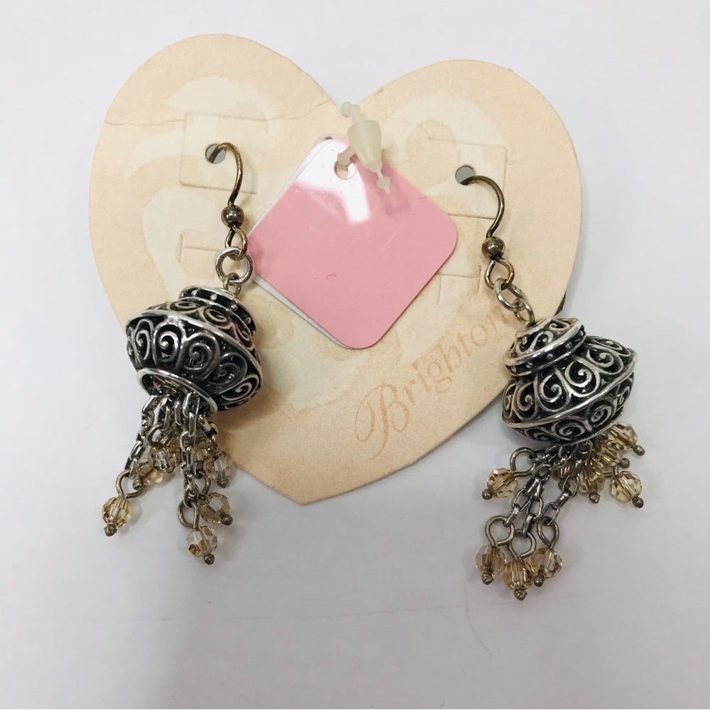 BRIGHTON Silver Tassel Earrings